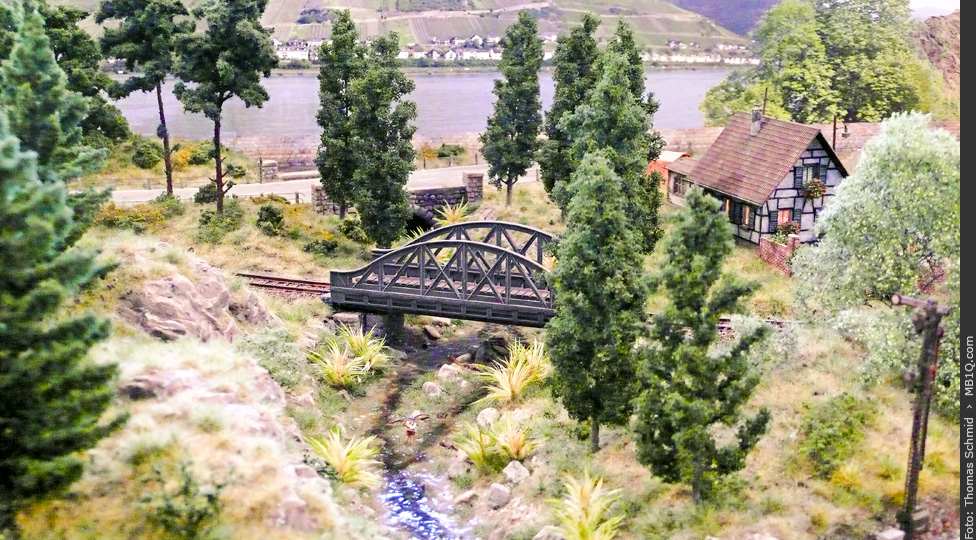 Eisenbahnbrücke, Spur H0