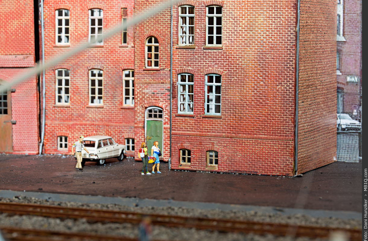 Hamburger Speicherstadt, Massstab 1:87