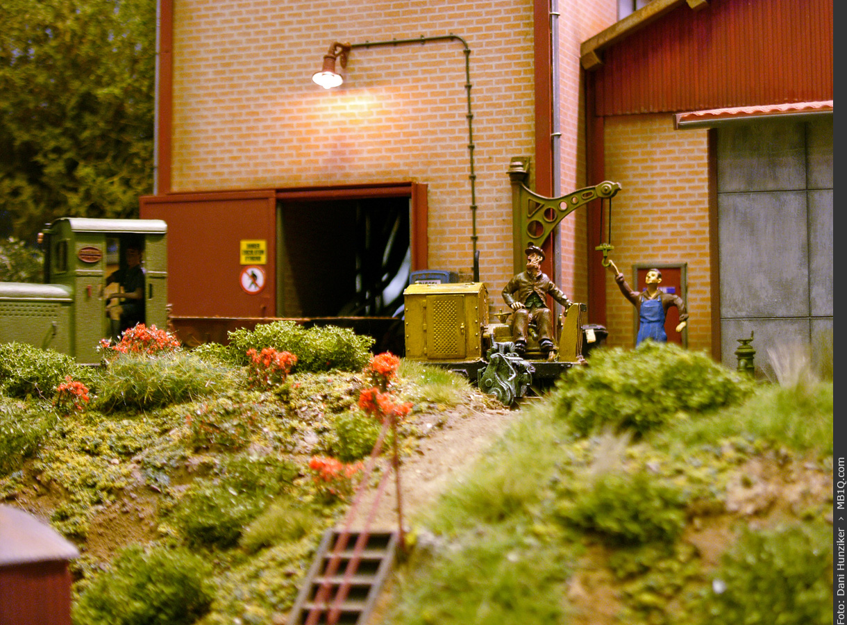 Feldbahnlokomotive