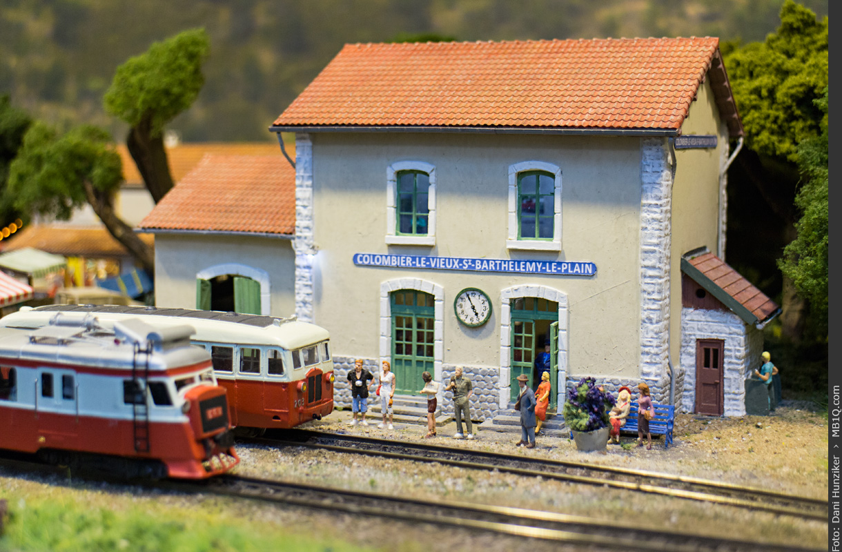 Chemin de fer du Vivarais: «Colombier-le-Vieux» • H0m • Jan van Munster