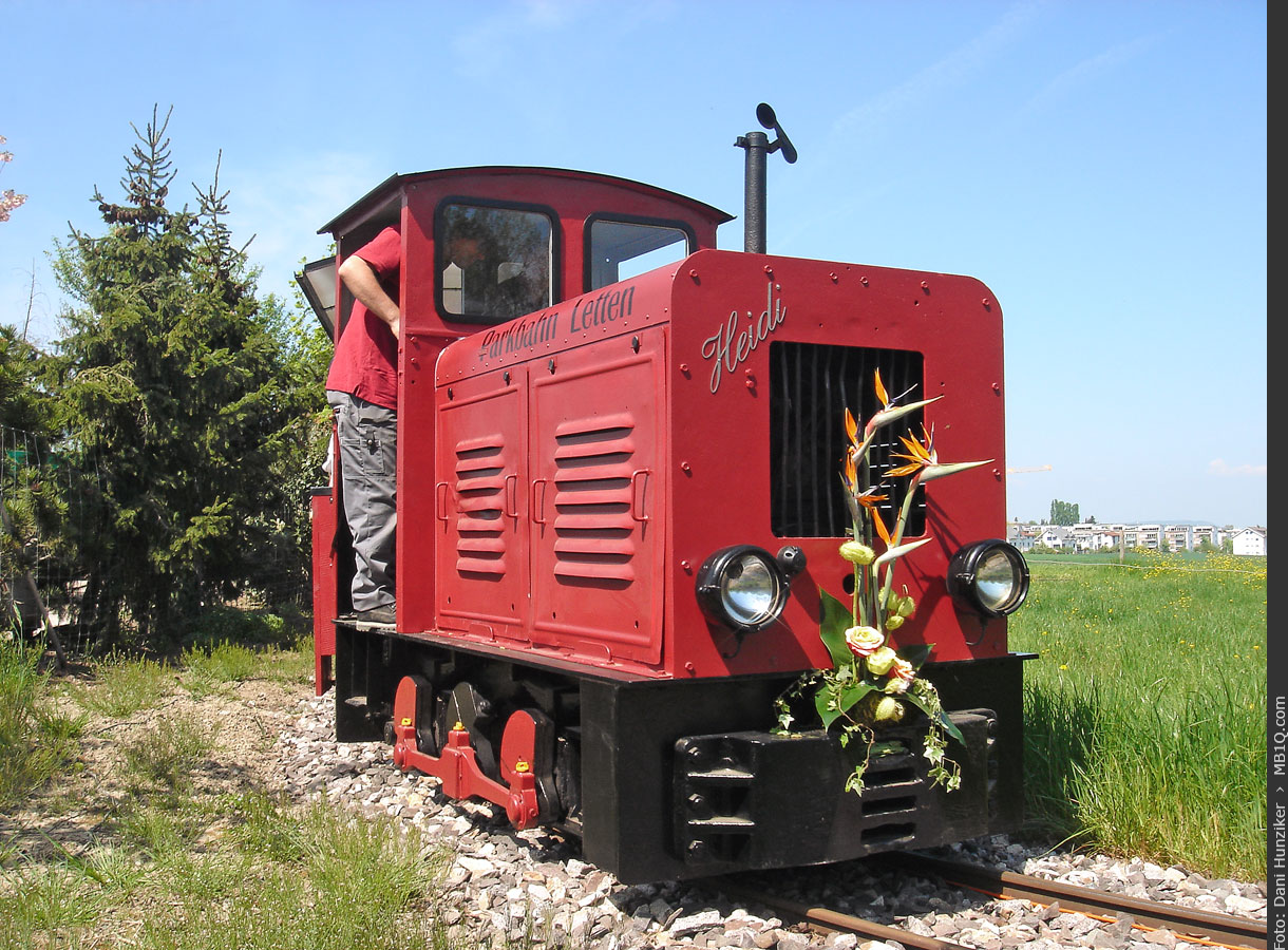 Parkbahn Letten, Rümlang